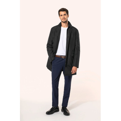 Men's structured trenchcoat